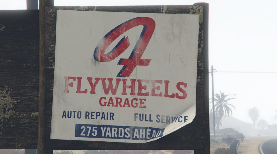 Flywheels Garage Grand Theft Auto V(グランドセフトオート5)GTA5 & GTAオンライン 情報・攻略